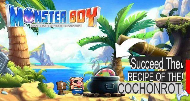 Walkthrough Monster Boy and the Cursed Kingdom where the ingredients to make the roast pig recipe are found