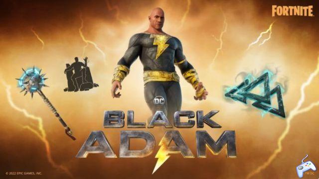 How to get the Black Adam Fortnite skin?