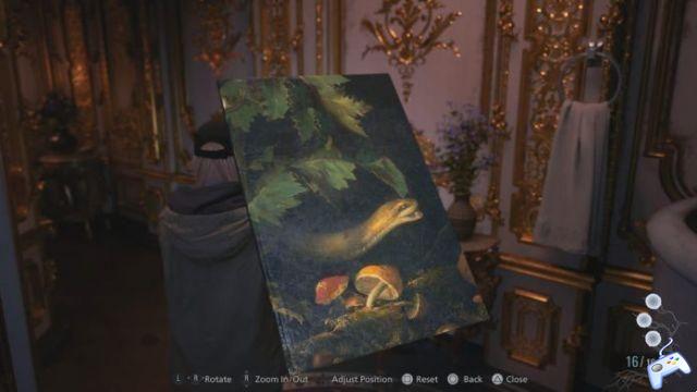 How to solve the Predator painting puzzle in Resident Evil Village: Shadows of Rose