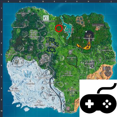 Challenge Search between a recovery van, a pirate camp and a crashed battle bus: Challenges Decryption Chips