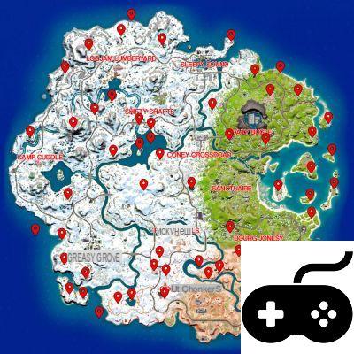 Fortnite guide: all notable locations in Chapter 3