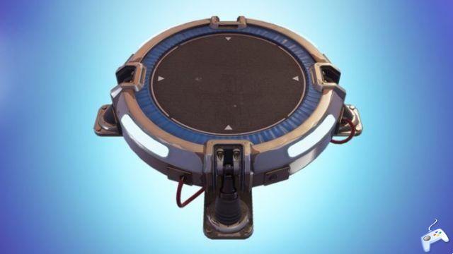 Where to find the throwable launch pad in Fortnite