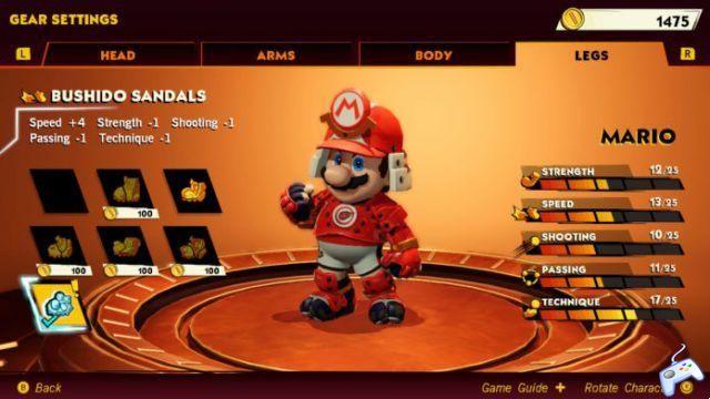 How to Get the Bushido Gear Set in Mario Strikers Battle League