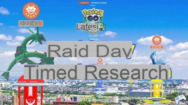 Pokémon GO Fest 2021 Raid Day Timed Research Tasks and Rewards (Daily Menu)