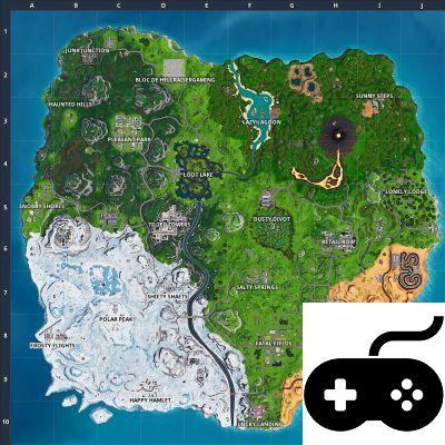 The New Map of Fortnite Season 8 in detail