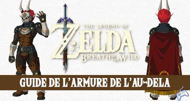 Guide Zelda Breath of The Wild where to find all the spectral pieces of armor from the afterlife