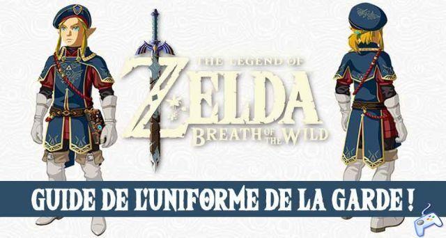 Zelda Breath of The Wild guide where to find the Royal Guard Uniform
