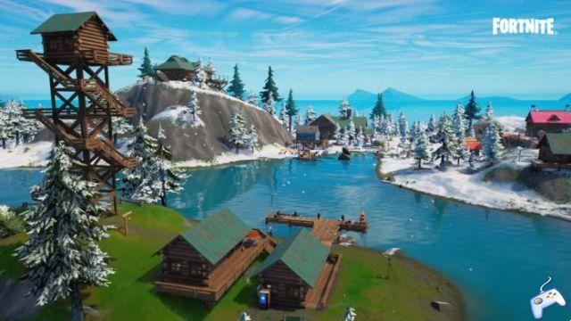 Fortnite: Collect Omni Tokens at Loot Lake Locations Map