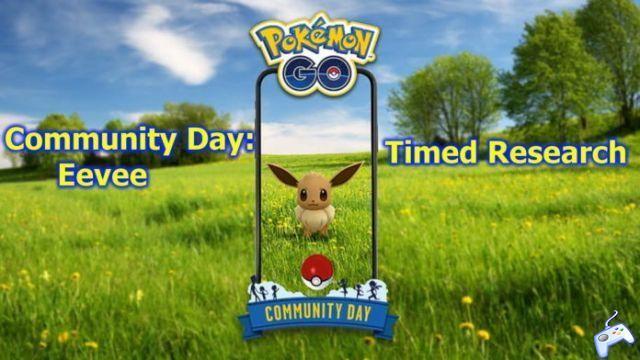 Pokémon GO – Community Day: Eevee Research Rewards (Timed Menu, Today)