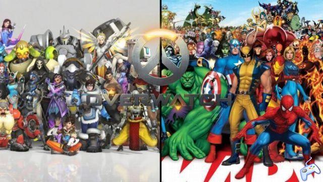 Overwatch Heroes as Marvel Characters in Crossover Art