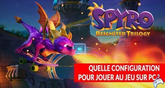 Spyro Reignited Trilogy what configuration to play the game on PC?