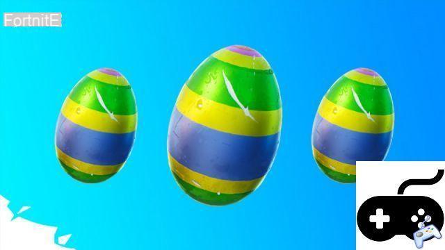 Collect bouncing eggs hidden on the map - Primal Instinct Challenges, Season 6 Chapter 2