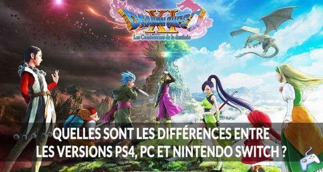 Dragon Quest 11 what are the differences between the PS4, PC and Nintendo Switch versions?
