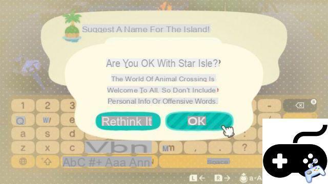 Animal Crossing: New Horizons - Can you change the name of your island?