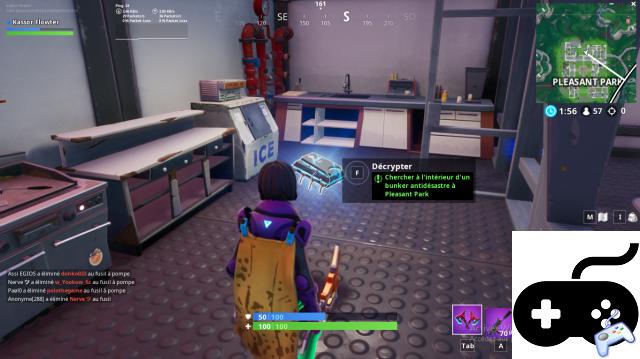 Puce 37 - Search inside an anti-disaster bunker in Pleasant Park: Decryption Challenges Puces