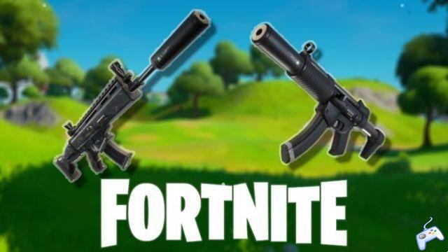 Where to find the deleted SMG and AR in Fortnite