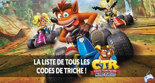 Crash Team Racing Nitro-Fueled guide the list of all cheat codes