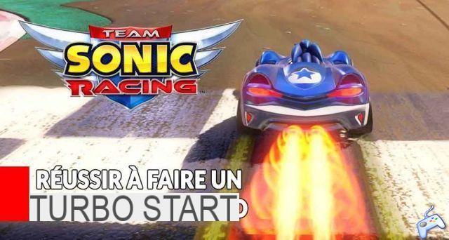 Team Sonic Racing tip how to successfully do a turbo start or max turbo start