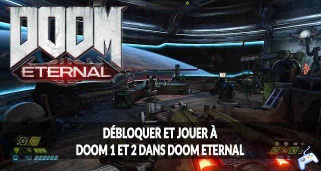 Doom Eternal tip how to unlock both Doom 1 and 2 games on the old computer in the fortress