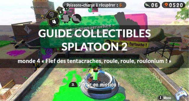 Splatoon 2 guide, where are the two hidden objects of world 4 