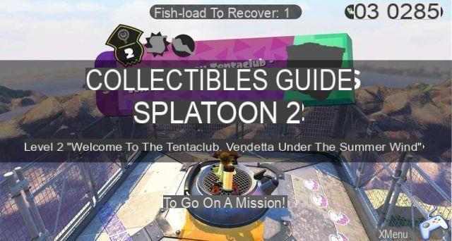 Splatoon 2 guide, or find the hidden objects of level 2 
