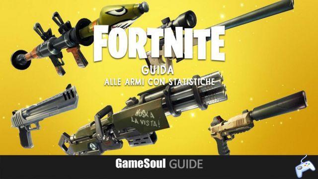 Fortnite - All Battle Royale Weapon Stats