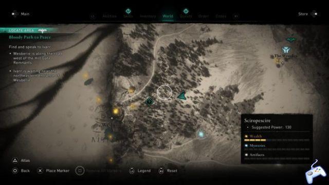 Assassin's Creed Valhalla - Where to find Wesberia