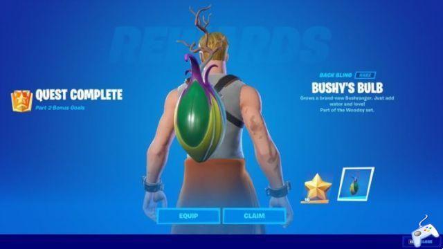 Why is Bushy's light bulb disabled in Fortnite?