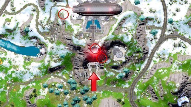Where to power down the control panels inside the Command Cavern in Fortnite
