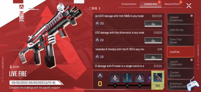 Apex Legends Mobile: Where to find the Volt SMG
