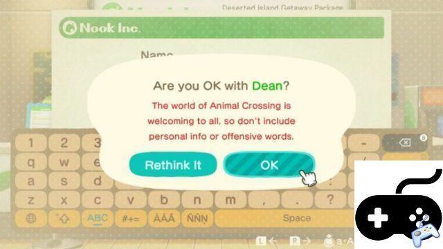 Animal Crossing: New Horizons - Can you change your name?