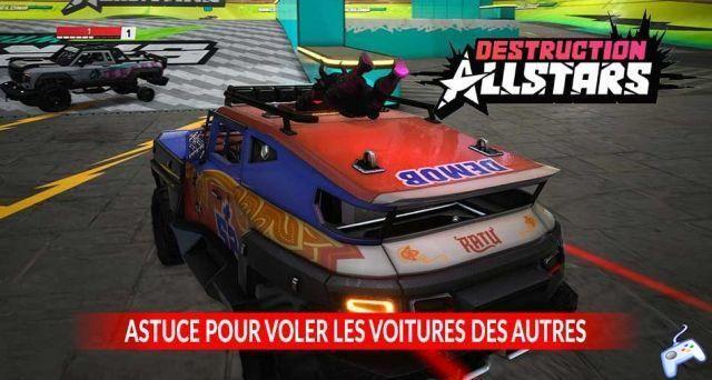 Trick to steal other players' cars more easily in Destruction AllStars on PS5