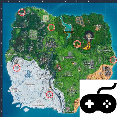 Find the Lost Spray Cans, Spray Cans Map - Lead and Paint Challenge Week 2 Season 10