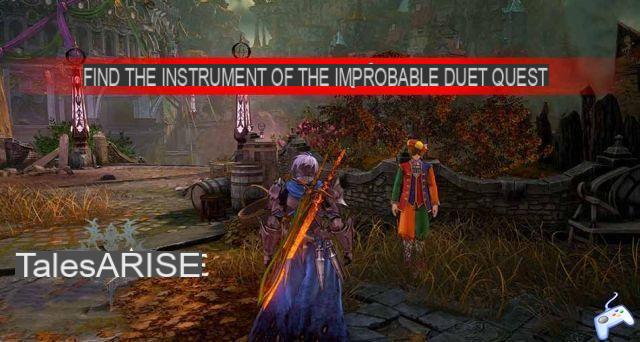 Walkthrough Tales of Arise unlikely duo quest how to solve the puzzles of the golden texts