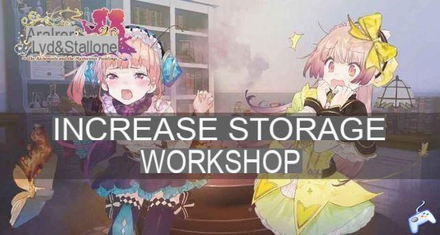 Guide Atelier Lydie et Suelle how to increase the storage space of the workshop