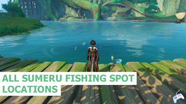 All fishing locations in Sumeru in Genshin Impact