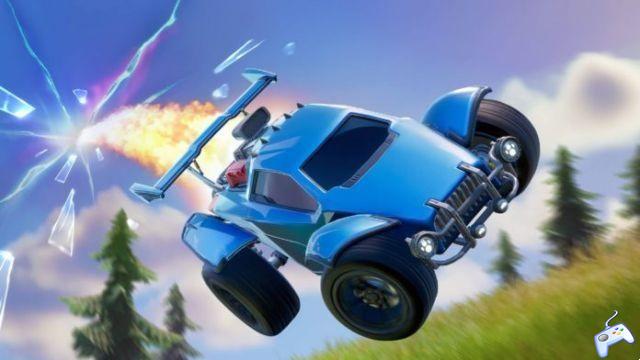 Where to find a Rocket League Octane in Fortnite