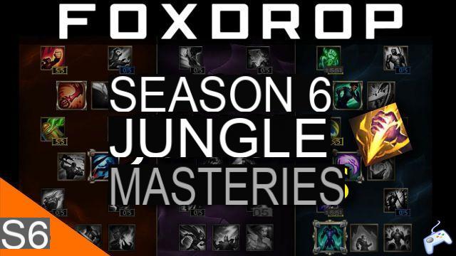 LoL: Top, Mid, Jungle, Support and AD Masteries for Season 6