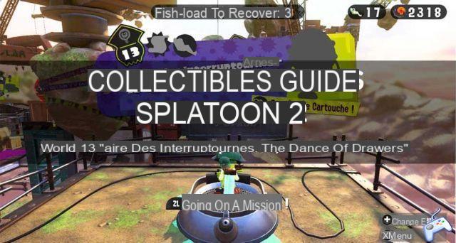 Splatoon 2 Guide, where are the hidden objects in the world 13 