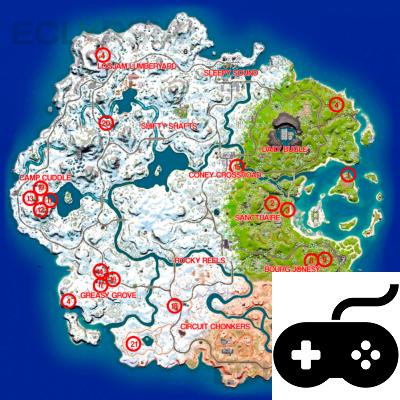 Fortnite Chapter 3: the location of all NPCs on the new map