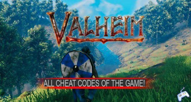 Guide Valheim how to activate the command console to use cheat codes