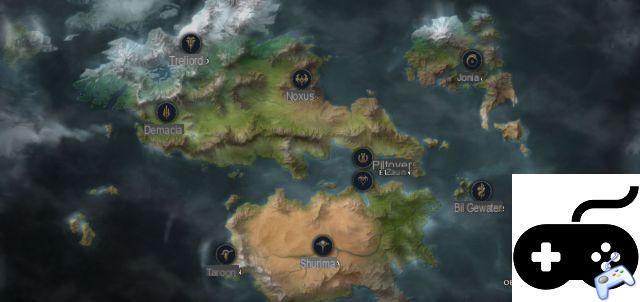 LoL: Find Bandle, the Hidden City, on the New Runeterra Map, Season 8