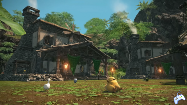 How does The Island Sanctuary work in Final Fantasy 14?