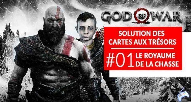 God of War treasure map guide the kingdom of the hunt