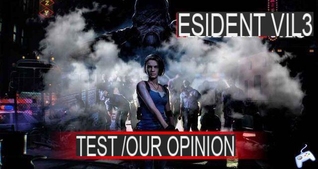 Resident Evil 3 / Resistance test our opinion on this new Capcom remake