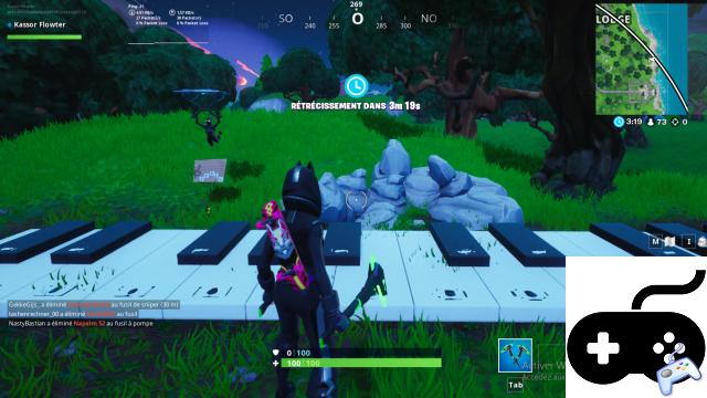 Find a Giant Piano - Dance Madness Challenges - Fortnite Week 6 Season 10