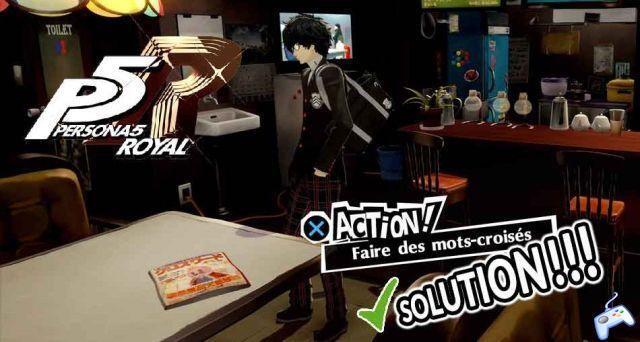 The guide to solving and passing all the crossword puzzles in Persona 5 Royal