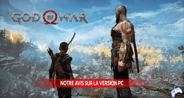 God of War test our opinion on the PC version